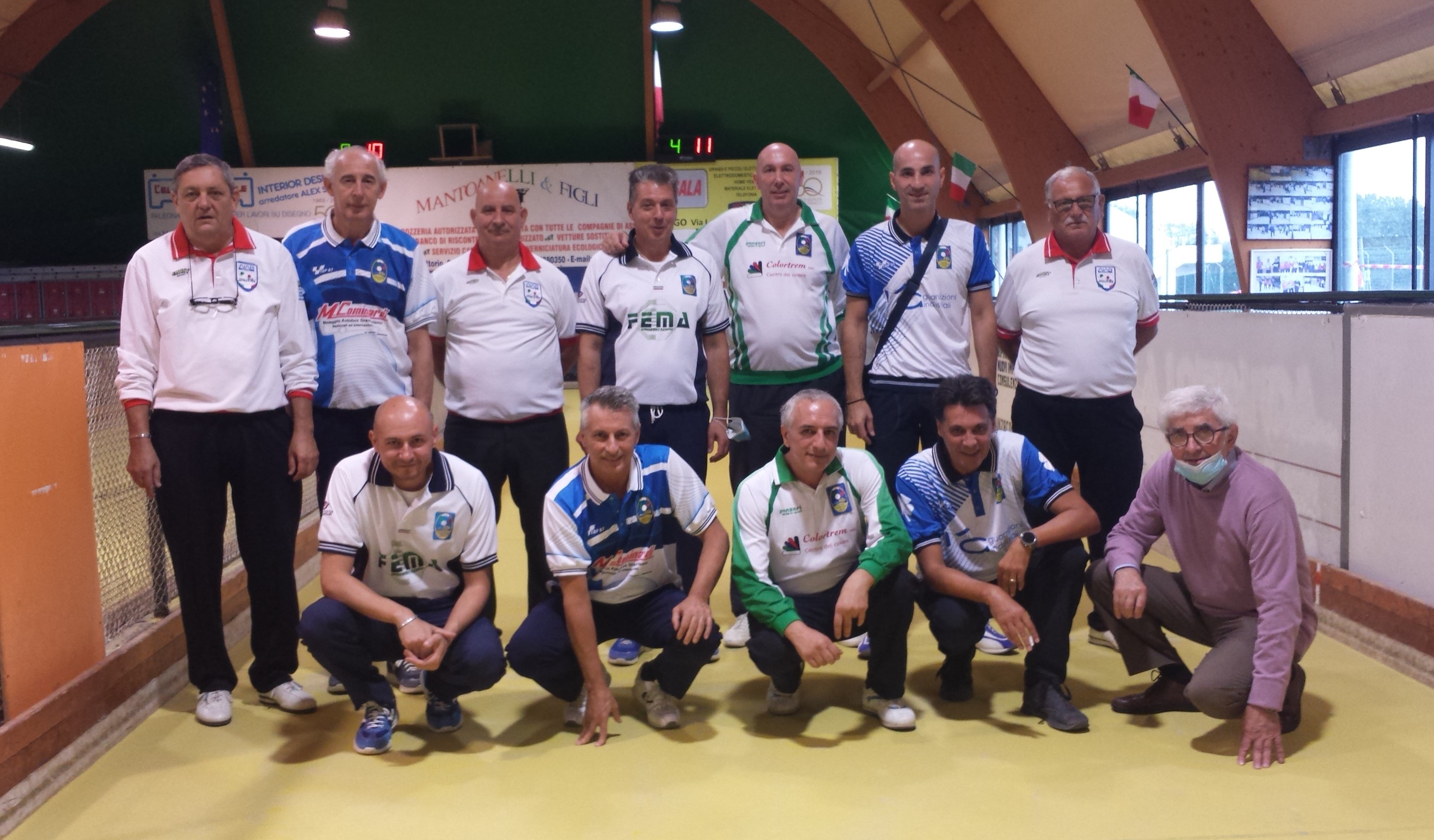 I quattro Finalisti gara Greppi