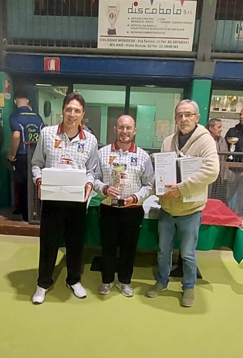 Angelo Casaburi e Stefano Ramella 2 class. gara Cologno del 11.11.2022