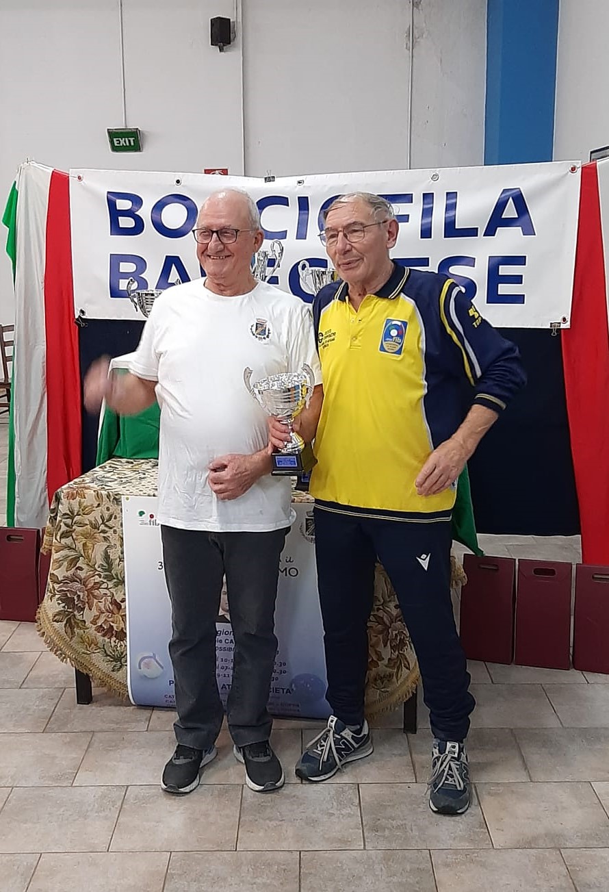 Enrico Busci e Giuseppe Di Masi 3 class. cata. C gara Bareggese del 09.11.2022