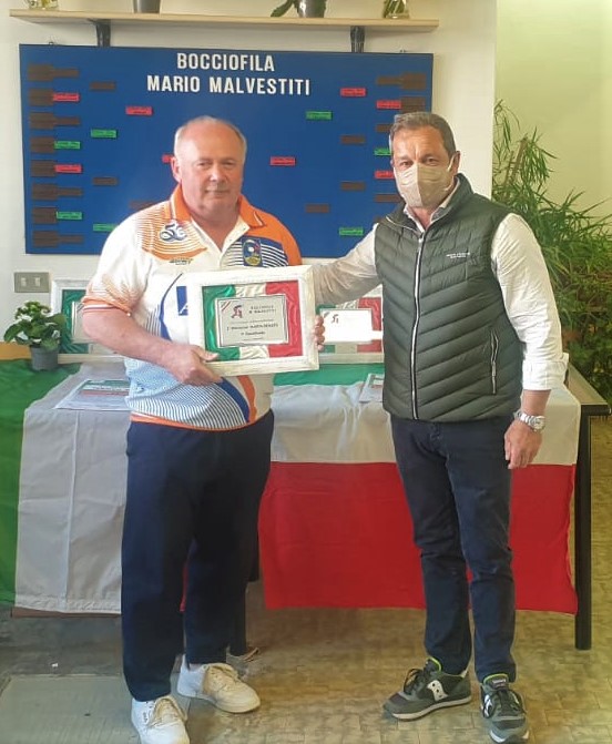 Eugenio Bergamin 4 class. gara naz. malvestiti del 1.5.2022