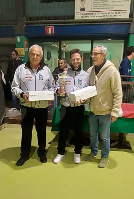Gianpietro Confalonieri e Gianpietro Borin 3 class. gara Cologno del 11.11.2022