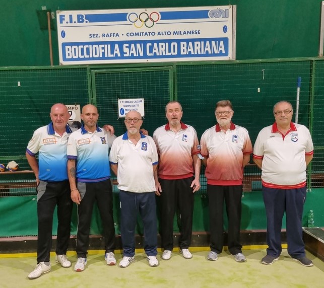 I finalisti gara San Carlo Bariana del 23.06.2022