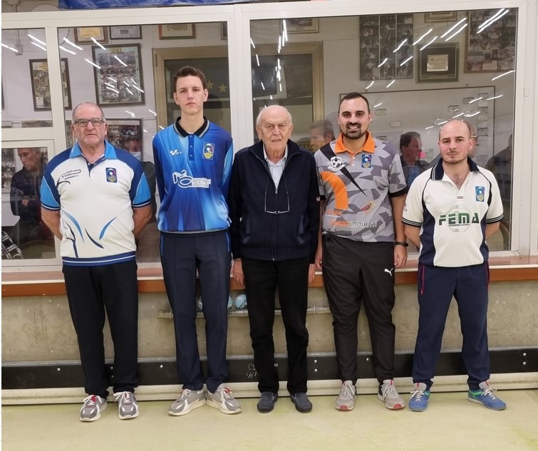 I semifinalisti gara N.P. Colombo del 20.10.2022