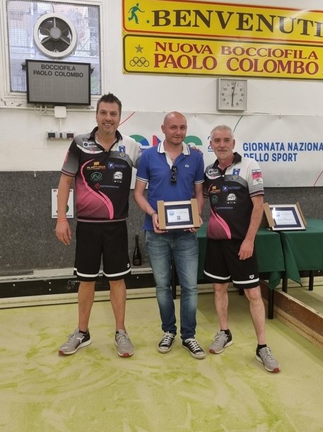 Lorenzi Silvano e Travellini Giovanni 3 class. gara P. Colombo del 05.06.2022