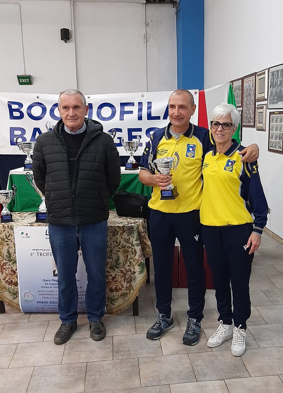 Massimo Ferrara e Lorenza Panchieri 4 class. cat. C gara Bareggese del 09.11.2022