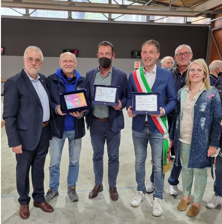 Targa inaugurazione bocciodromo di Sesto san Giovanni