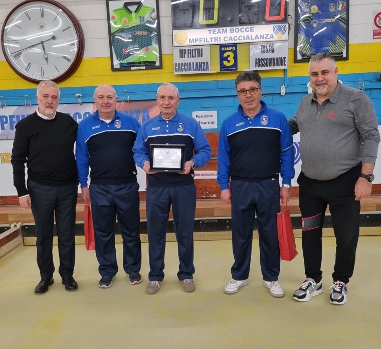 Terna C Campionati Provinciali 2022 1 class. San Carlo Bariana