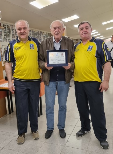 Campioni Provinciali 2023 coppia cat. C