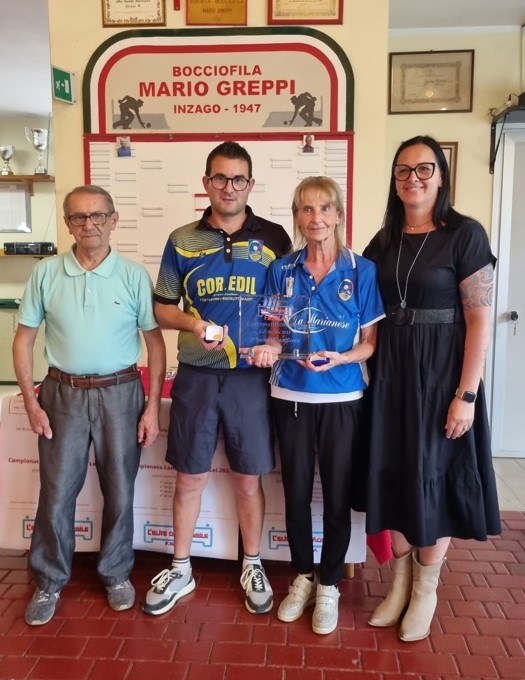 Pasquale Visconti e Rosalba Mauri 2 class. gara Lui Lei Greppi