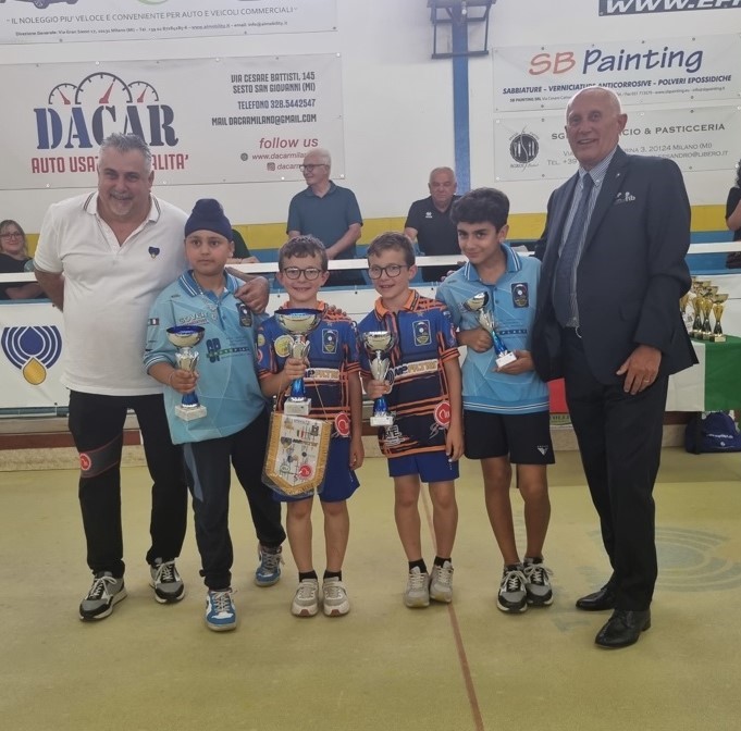 i Finalisti U12 gara Caccialanza del 18.06.2023