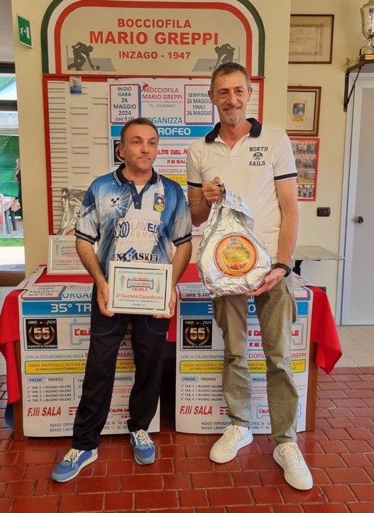 Adelio Aglani 2 class. gara Greppi del 26.05.2024