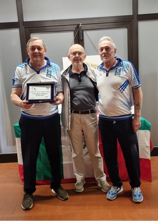 Andrea Padoglioni e Marco Viganò 2 class. Campionati provincili cat. C 2024