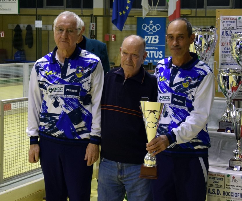 Giuseppe Marco Renzoni e Angelo Bona 4 class. cat. B C gara Virtus del 14.11.2024