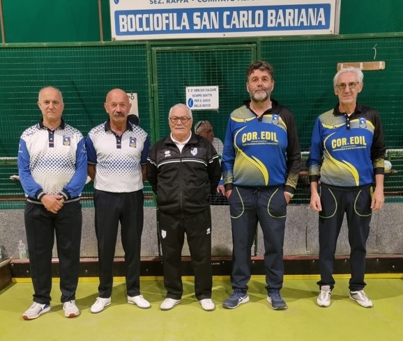 I Finalisti Gara San Carlo Bariana del 17.10.2024