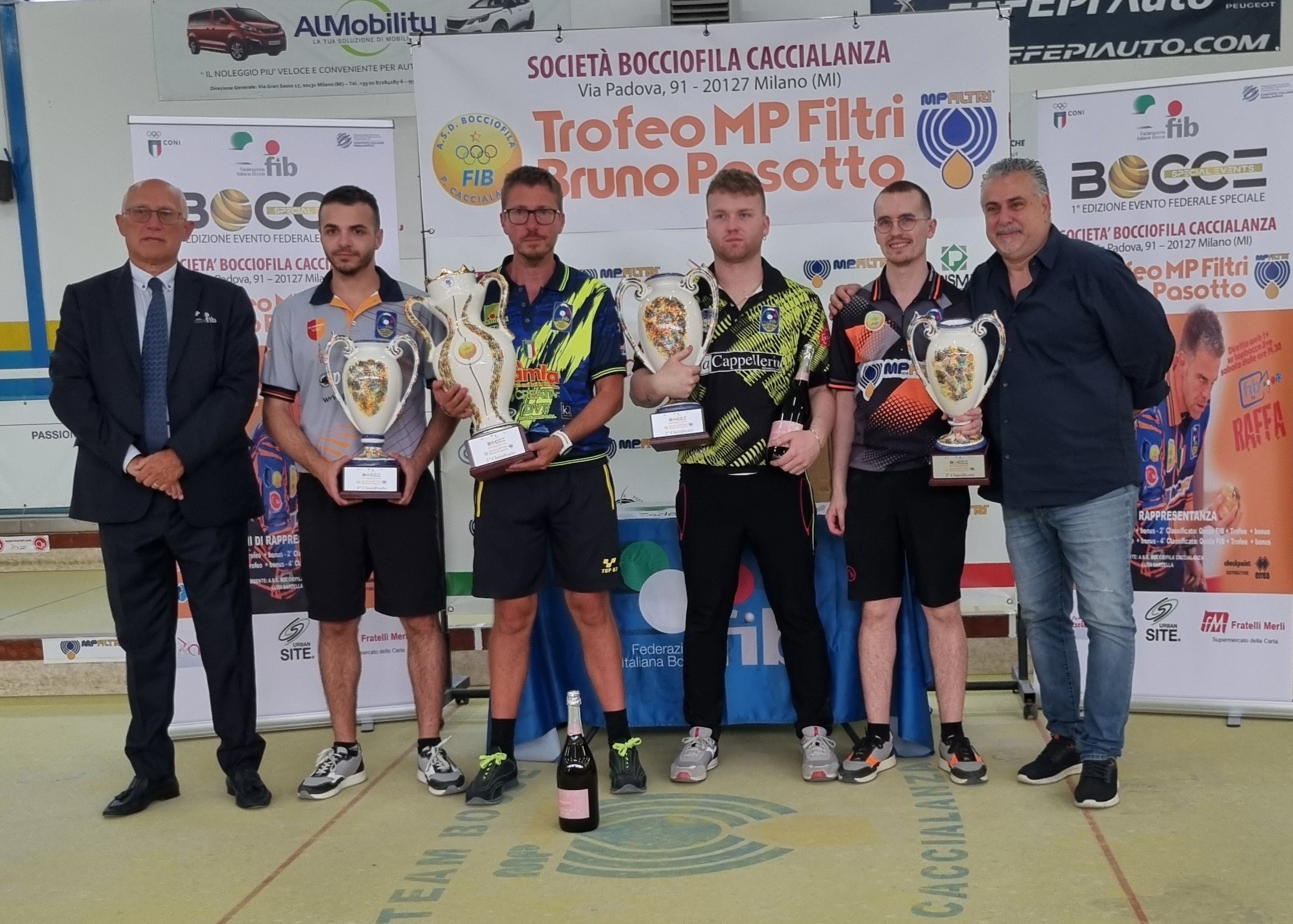I finalisti gara Caccialanza del 16.06.2024