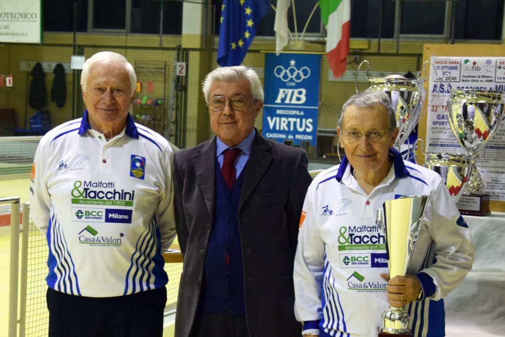 Lodovico Lucchini e Silvano Mordenti 2 class. cat. B C gara Virtus del 14.11.2024