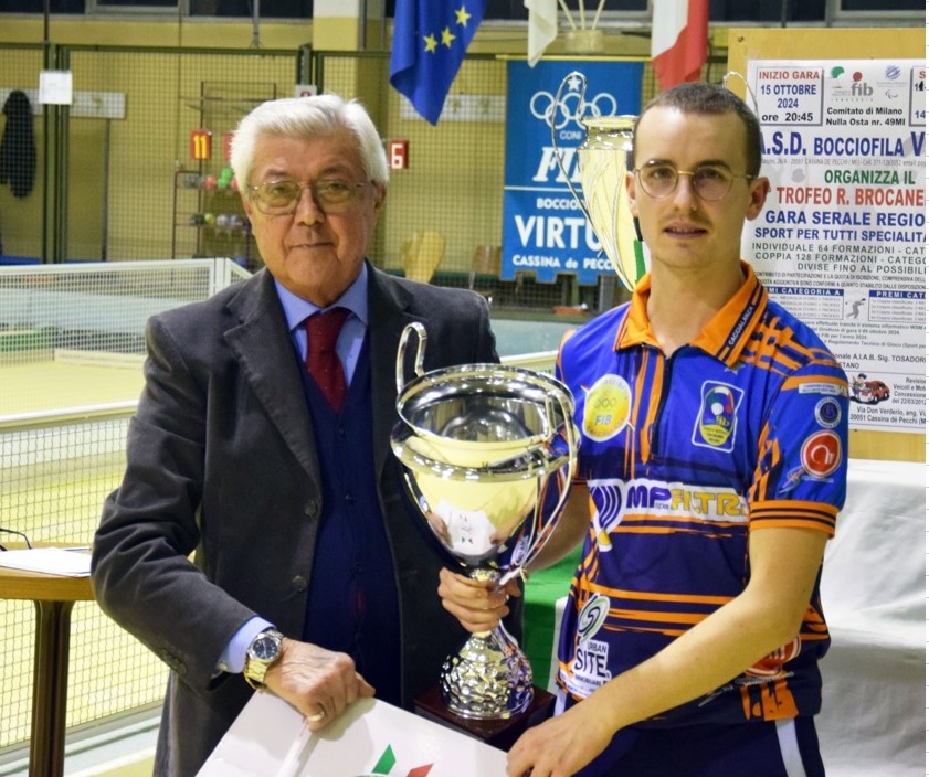 Mattia Visconti 2 class. cat. A gara Virtus del 14.11.2024