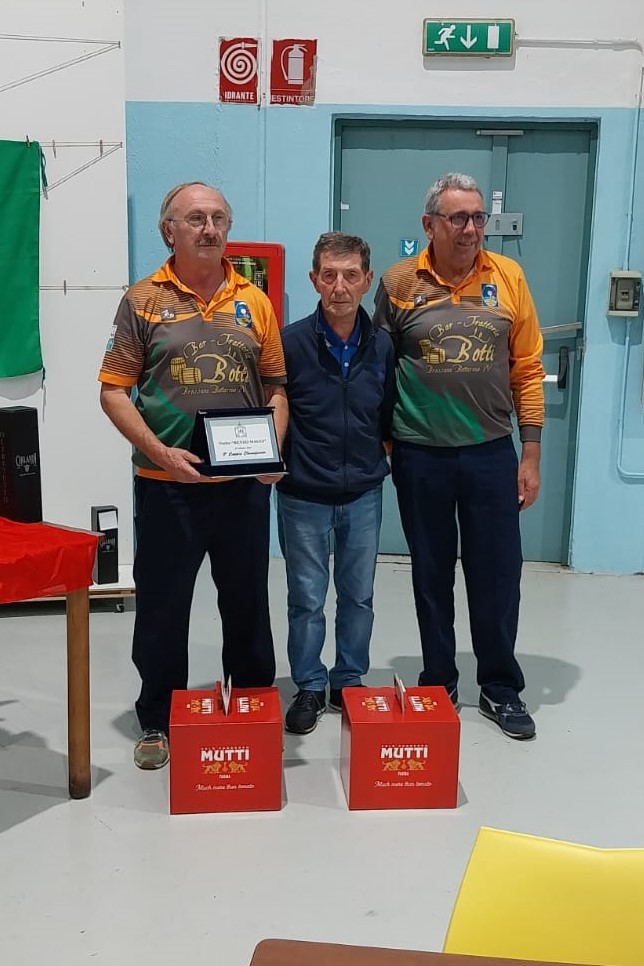 Maurizio Michieletti e Nicola Rossi 3 class. gara Moroni Madonnina del 23.10.2024