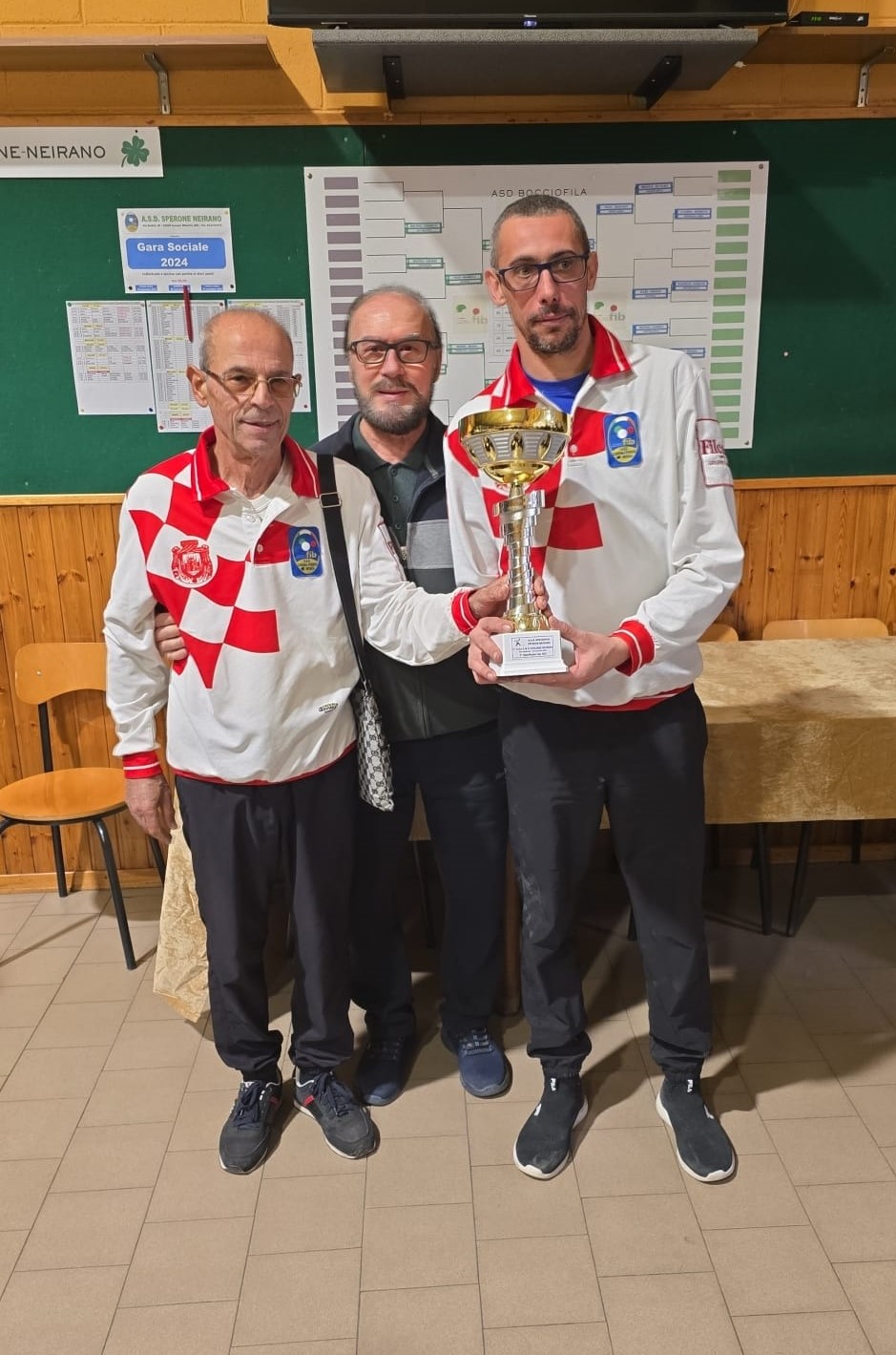 Nunzio Vinciguerra e William Bocchi 2 class. cat. B C gara Sperone del 13.11.2024