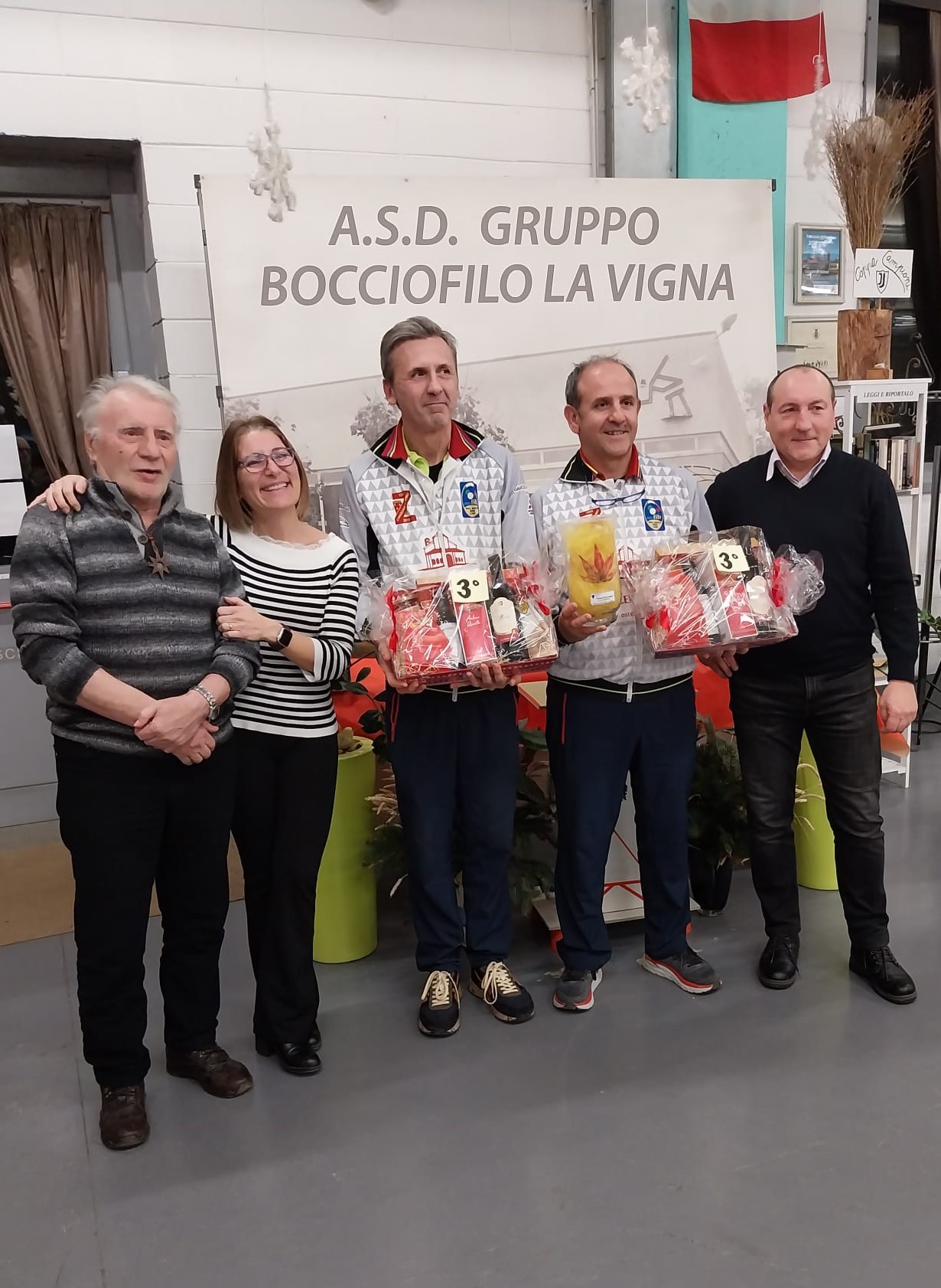Pasquale Proteo e Fulvio Ventura 3 class. gara La Vigna del 11.12.2024