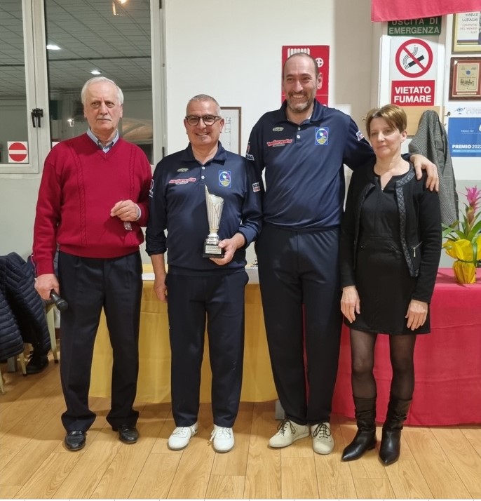 Riva Fiorenzo e Rizzetto Omar 3 class. gara Amatori bocce del 22.03.2024