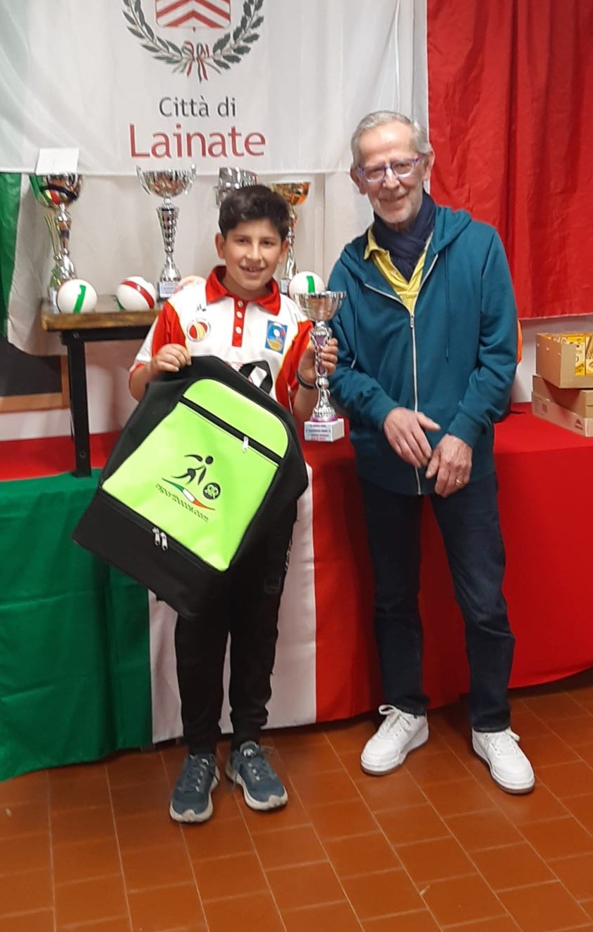 Andrea Motta 2 class. gara U12 Lainatese del 12.04.2026