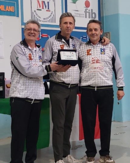 Augusto Fugazza Marco Gurnieri e Fulvio Ventura 3 class. gara Moroni del 31.3.2026