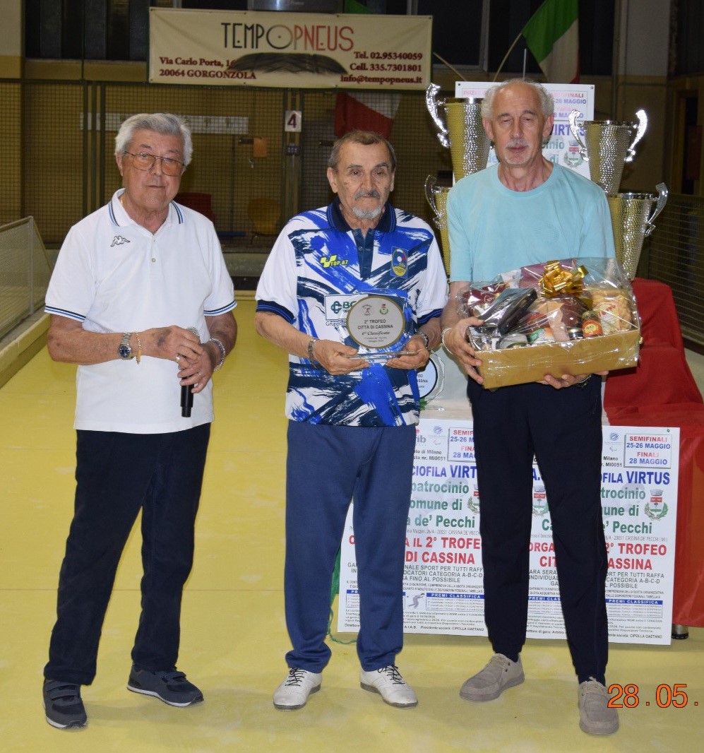 Carlo Allocchio 6 class. gara Virtus del 28.05.2026