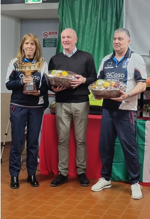 Cinzia Mazzolini e Roberto Tuarani 3 class. gara 2 tappa Circuito Rosa del 22.02.2026