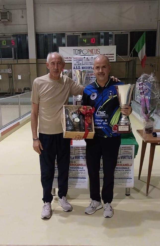 Davide De Sicot 3 class. cat. A gara Virtus del 5.11.2025