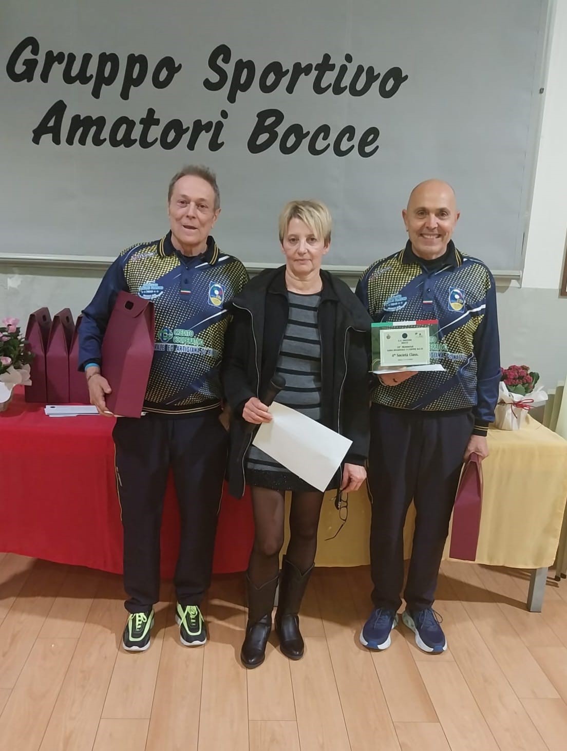 Fernando Spadea e Marco Carlo Viganò 4 class. gara Amatori Bocce deo 14.11.2025