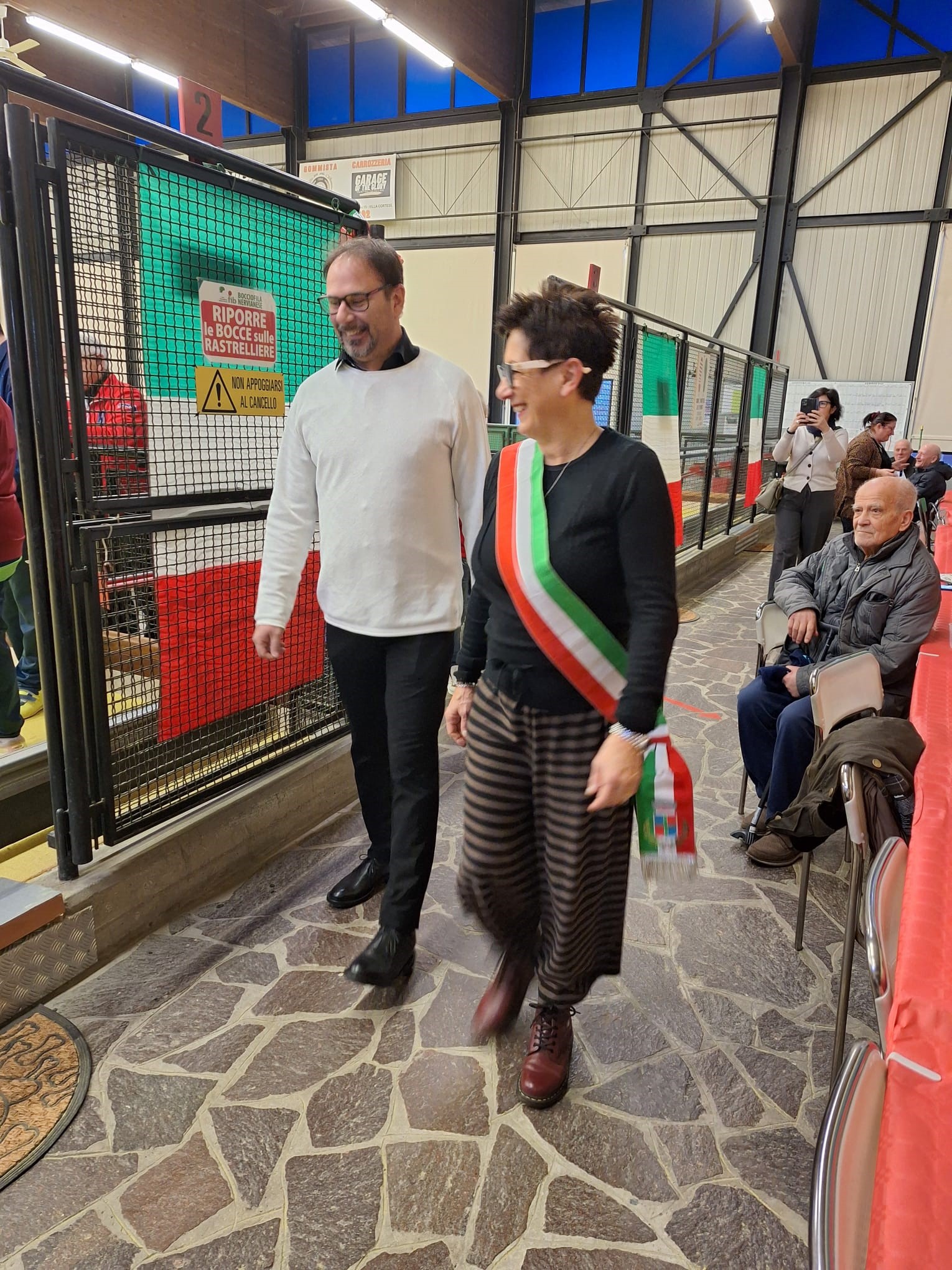 Inaugurazione bocciodromo