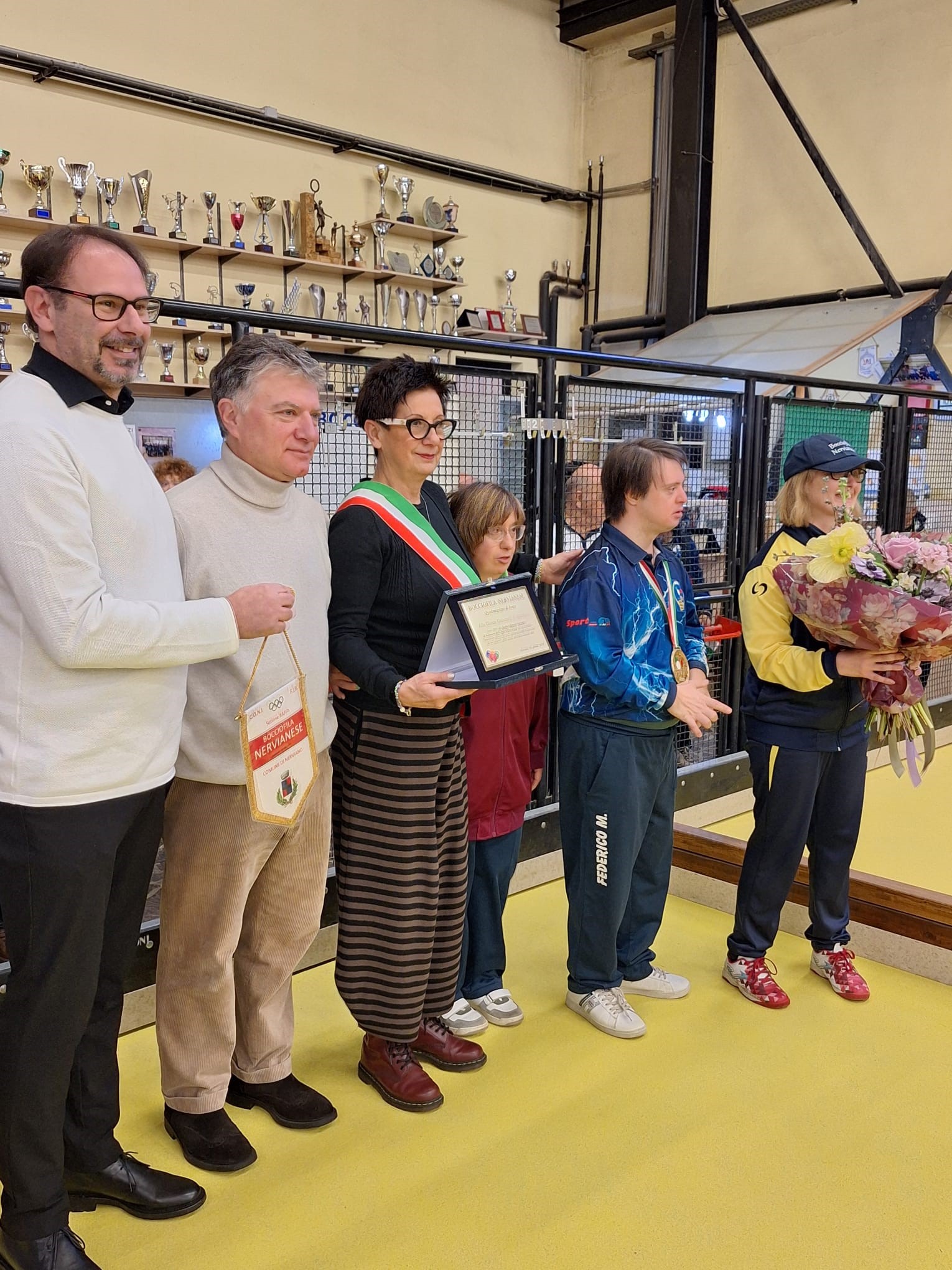 Inaugurazione bocciodromo Nerviano