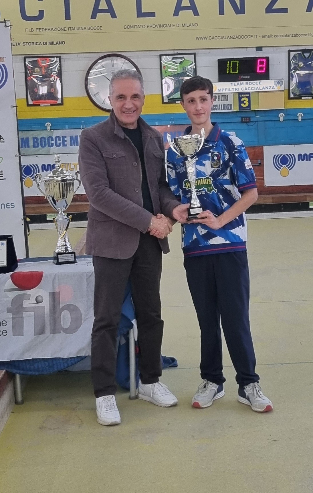 Lorenzo Bocchio 2 class. gara U18 della Caccialanza del 29.03.2026