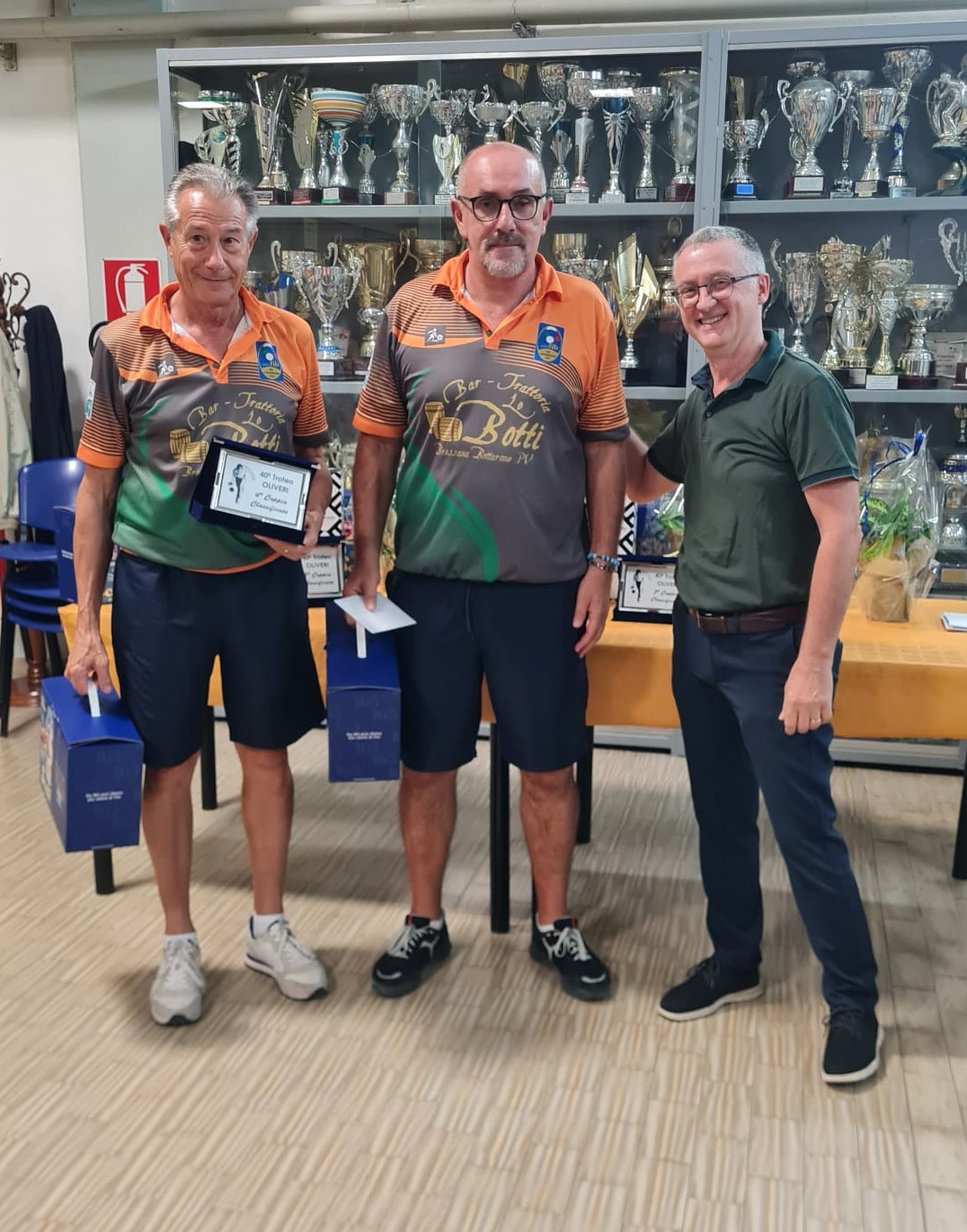 Lucio Tiengo e Roberto Suardi 4 class gara Oliveri del 19.09.2025