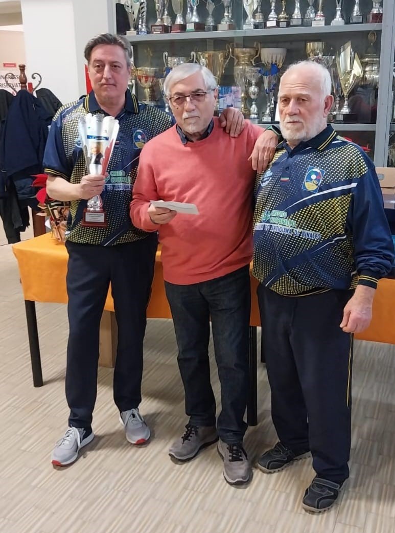 Luigi Micca e Carlo Barbato 3 class. gara Oliveri del 26.11.2025
