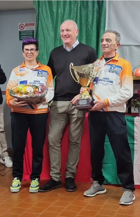 Luisella Secco e Massimo Oldrini 2 class. gara 2 tappa Circuito Rosa del 22.02.2026