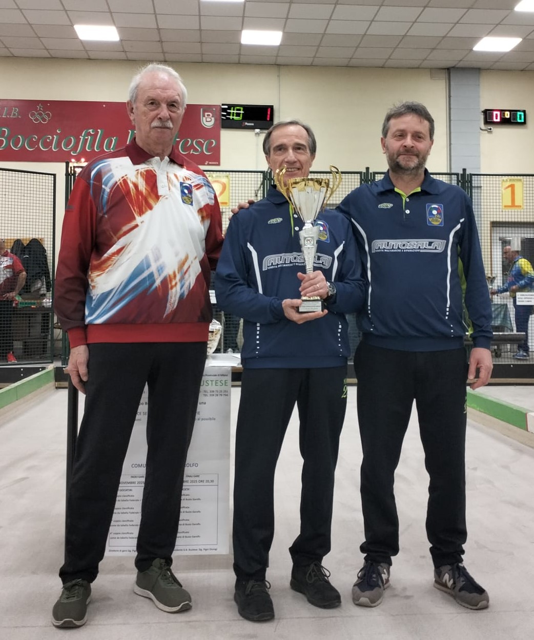 Marco Di Biase e Alessandro Pasqualini 3 class. gara Bustese del 18.12.2025