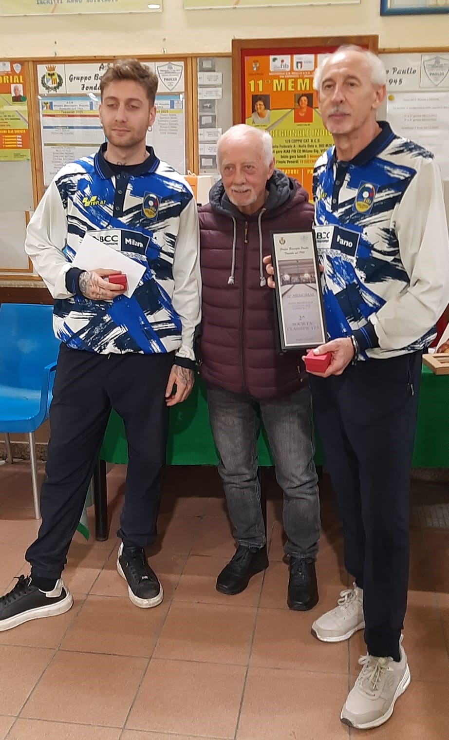 Matteo Murer e Roberto Zuffetti 2 class. gara Paullo del 19.12.2025