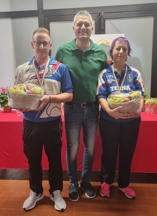 Michael Sala e Martita Gandola 4 class. gara Circuito Rosa Lui Lei