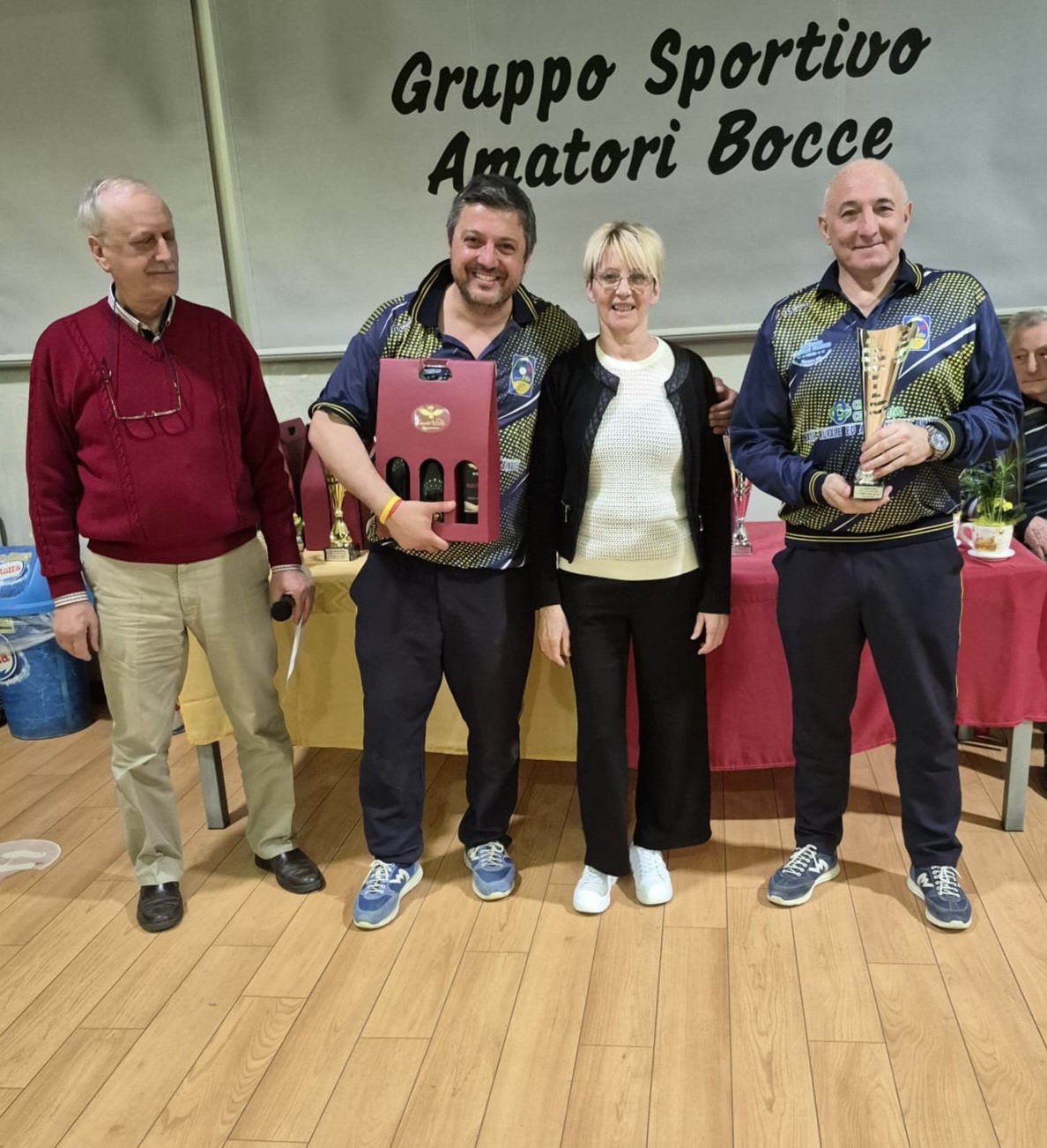 Michele Minichiello e Piermilio Nascosti 4 class. gara Amatori Bocce cat. bc del 30.03.2026