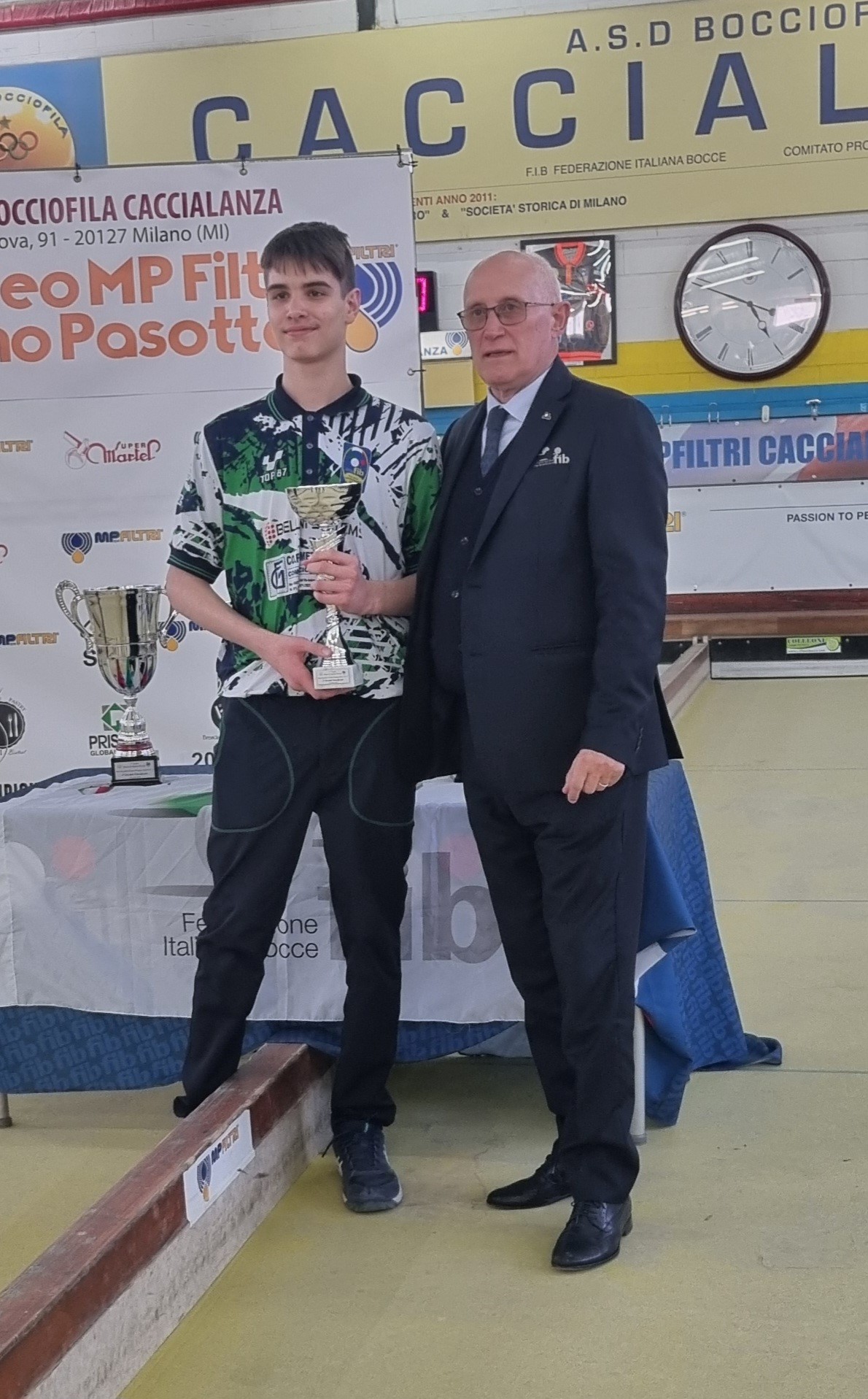 Nicolò Caimmi 3 class. gara U15 caccialanza del 29.03.2026