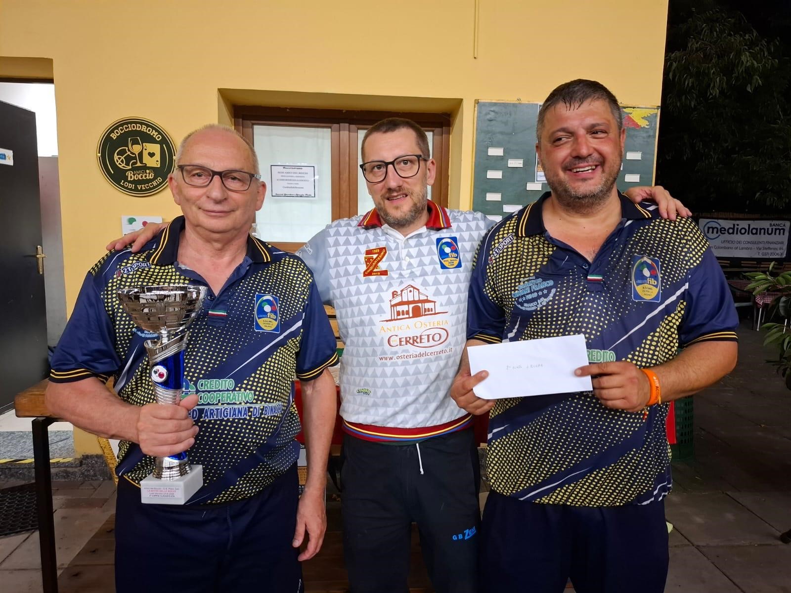 Perucchi e Minichiello 2 class. gara Zeni del 27.06.2026