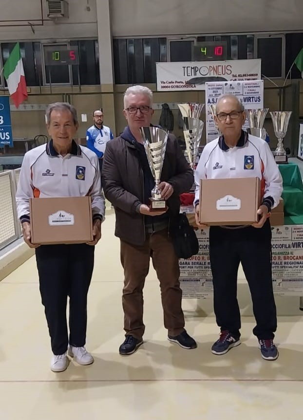 Santino Bugada e Italo Tommaso 4 class. cat. B C gara Virtus del 5.11.2025