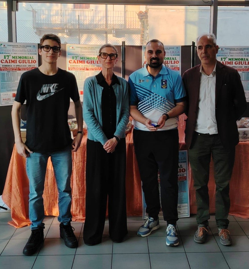 Scicchitano Claudio 4 class. gara Lilla del 19.04.2026
