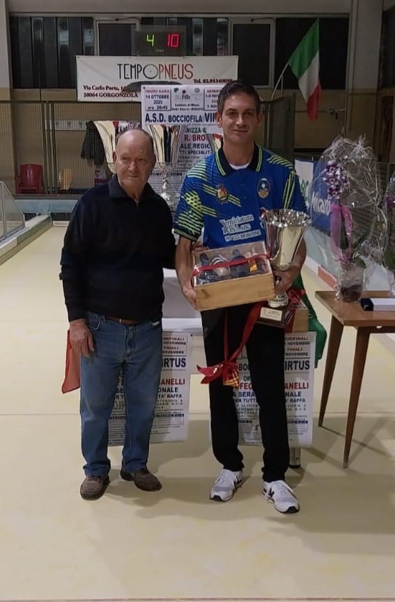 Stefano Cereda 4 class. cata. A gara Virtus del 5.11.2025