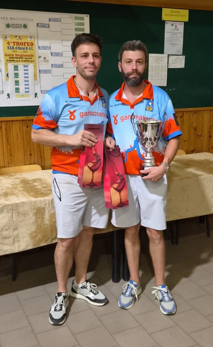 Zecchi e Romanzin 2 class. cat. B gara Sperone del 24.06.2026