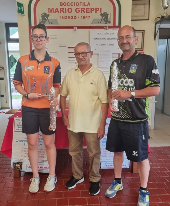 Alessia Trevisi e Simone Guzzetti 3 class. gara Greppi del 13.07.2025