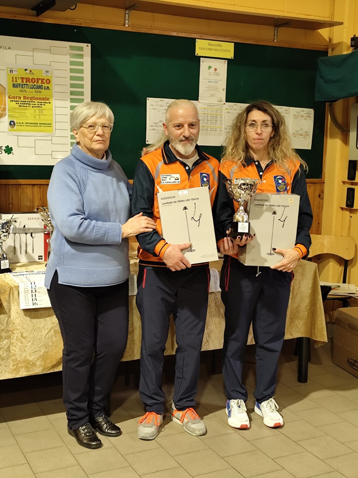 Barbara Guzzetti e Patrick Marro 4 class. gara Lui Lei Sperone del 29.01.2025