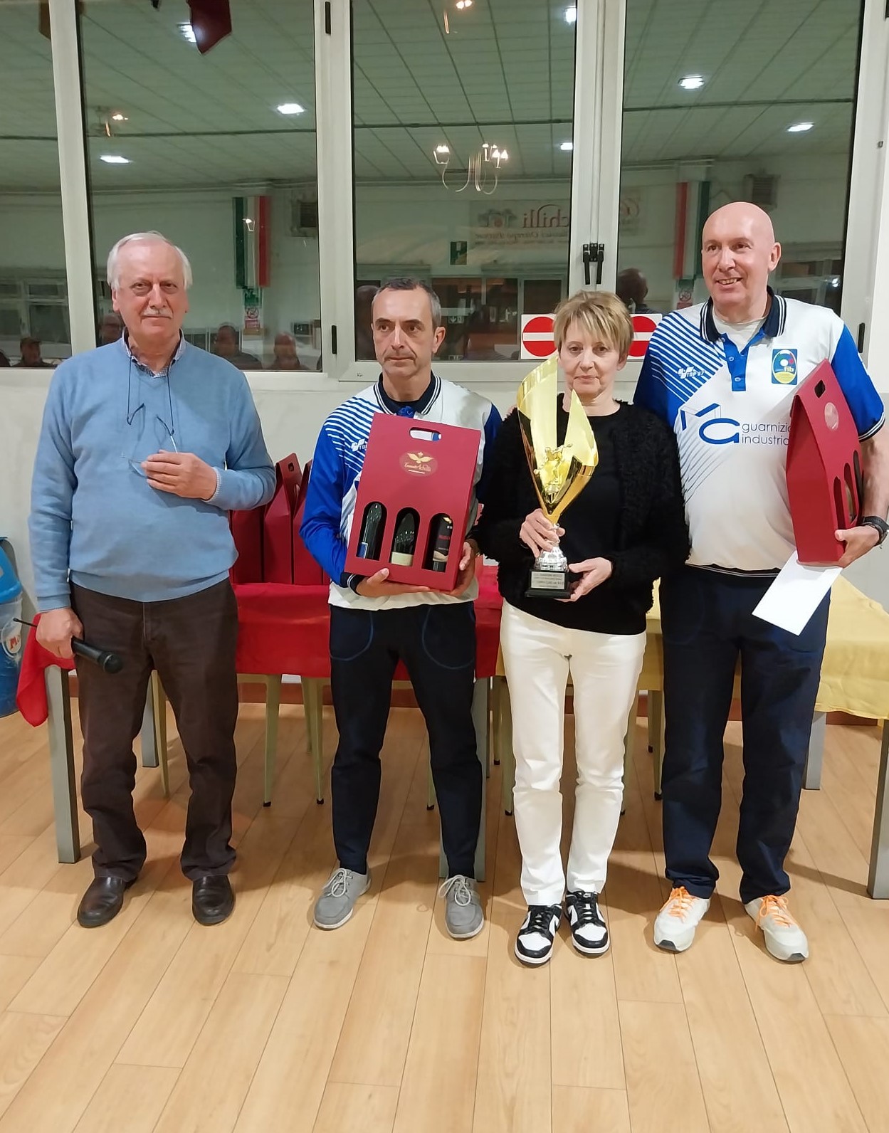 Danilo Chiesa e Paolo Pastorelli 4 class. gara Amatori Bocce del 10.04.2025